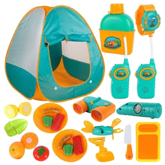 Toyvelt Kids Walkie Talkie Camping Set