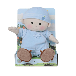 Apple Park Baby Boy Doll, 100% Organic Cotton