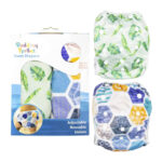 Budding Sprout Baby Swim Diapers Set of 2