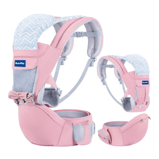 BabyPro Baby Carrier with Hip Seat