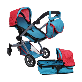 Mommy & Me Babyboo Deluxe Doll Pram