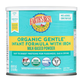 Earth’s Best Organic Gentle Infant Powder Formula with Iron