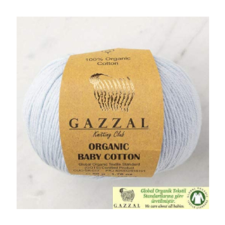 5 Ball (Pack) Gazzal Organic Baby Cotton Yarn