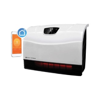 Heat Storm HS-1500-PHX-WIFI Infrared Heater, Wifi Wall Mounted