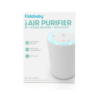 3-in-1 Air Purifier + Sound Machine + Nightlight with 3 Fan Speeds and Easy-Change Filter by Frida Baby