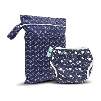 Will & Fox Reusable Swim Diaper and Wet Bag Set