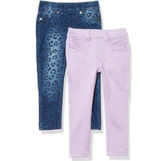 Spotted Zebra Girls’ Stretch Denim Jeggings