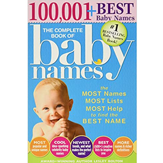The Complete Book Of Baby Names: The #1 Baby Names Book With The Most Unique Baby Girl And Boy Names