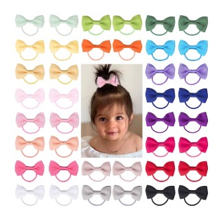 Ronger2000 Baby Hair Ties with Bows