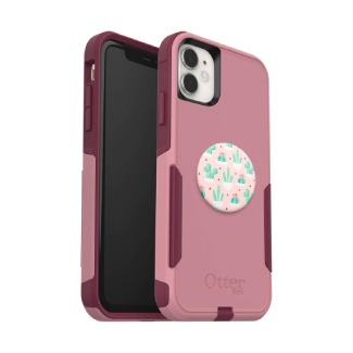 Bundle: OtterBox Commuter Series Case for iPhone 11 + PopSockets PopGrip