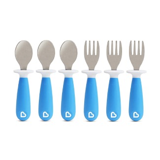 Munchkin 6 Count Toddler Forks and Spoon