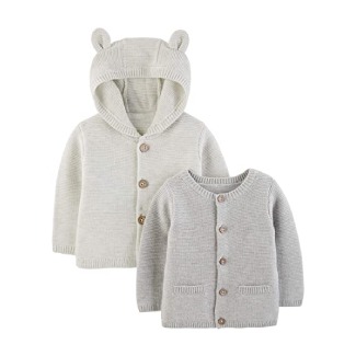 Simple Joys by Carter’s Baby 2-Pack Knit Cardigan Sweaters