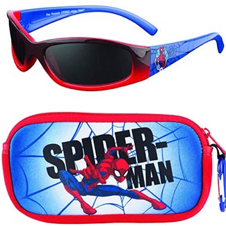 Spiderman Kids Sunglasses with Kids Glasses Case