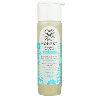 The Honest Company Purely Simple Fragrance-Free Shampoo + Body Wash
