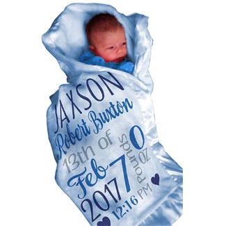 Personalized Baby Blankets for Boys