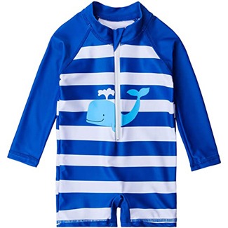 uideazone Baby Zipper Rash Guard, UPF 50