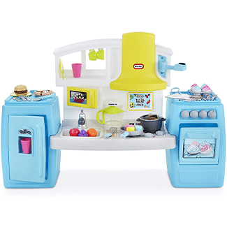 Little Tikes Tasty Jr. Bake 'N Share Kitchen Role Play Kitchen & Activity Set