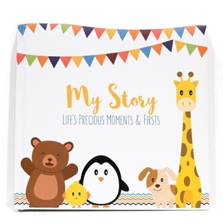 LovelySprouts Baby Memory Book & Journal
