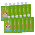 Kirecoo Owl Reusable Baby Food Squeeze Storage Pouches