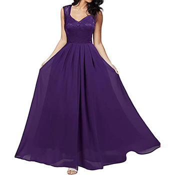 REPHYLLIS Women Sexy Vintage Party Wedding Bridesmaid Dress