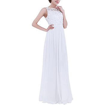 ACSUSS Crochet Lace Gown
