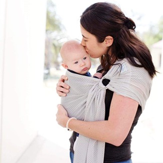 Beachfront Baby Versatile Water and Warm Weather Ring Sling Baby Carrier