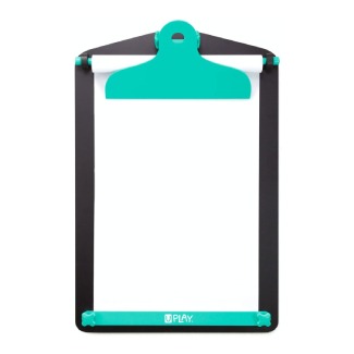 U Play Wall Art Easel for Kids, Premium Chalk Surface, and Paper Roll