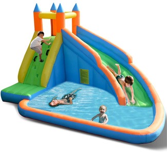 Costzon Inflatable Water Slide