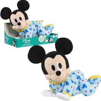 Disney Baby Musical Crawling Pals Plush