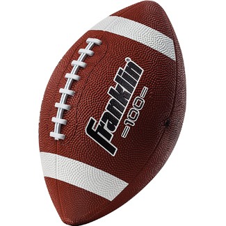 Franklin Sports Grip-Rite 100 Rubber Junior Football