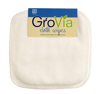 GroVia Reusable Cloth Wipes