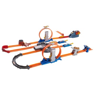 Hot Wheels Track Builder Total Turbo Takeover Track Set 