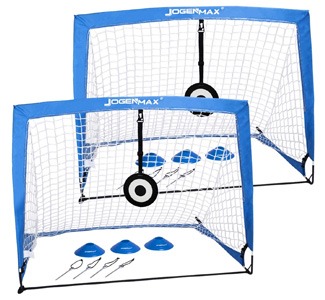JOGENMAX Portable Soccer Goal