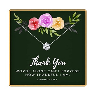 KEDRIAN Thank You Necklace