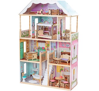 KidKraft Charlotte Classic Wooden Dollhouse