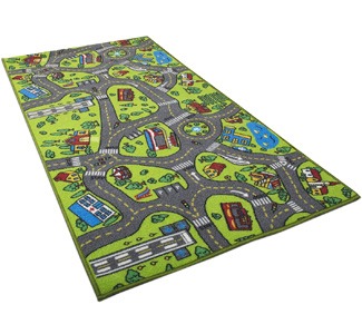 Kids Carpet Playmat Rug City Life
