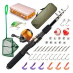 Lanaak Kids Fishing Pole Rod and Reel Starter Kit
