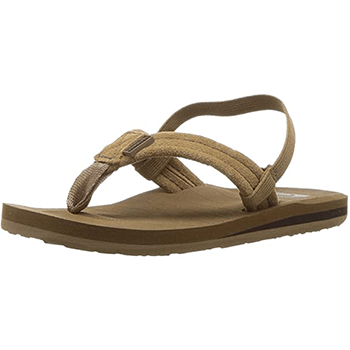Quiksilver Carver Suede Toddler Flip Flop
