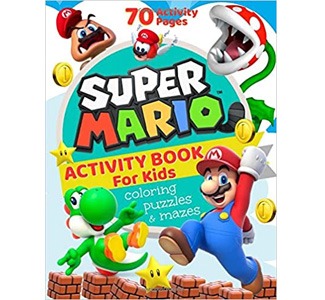Super Mario Activity Book for Kids