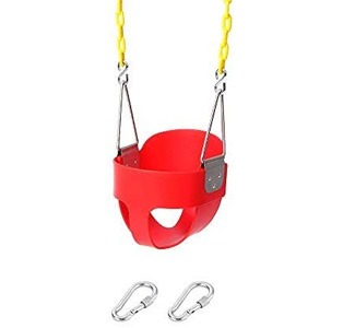 Take Me Away High Back Toddler Bucket Swing