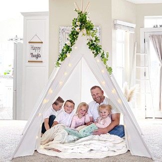 Tiny Land Teepee Tent with Lights