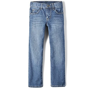 The Children's Place Boys' Basic Straight Leg Jeans