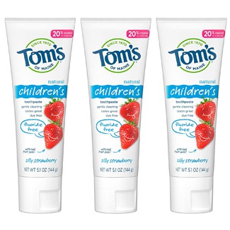 Tom's of Maine Natural Children's Fluoride-Free Toothpaste