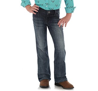 Wrangler Girls Stretch Boot Cut Jean