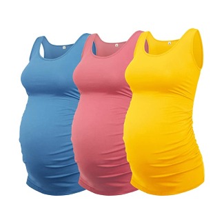 AMPOSH Women’s Maternity Tank Top 3 Pack