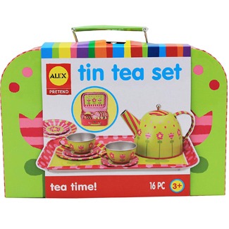 Alex Pretend Tea Time Kids Tea Set