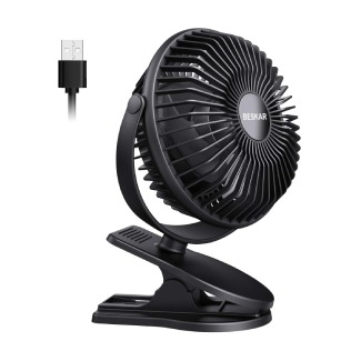BESKAR USB Powered Personal Clip-on Fan
