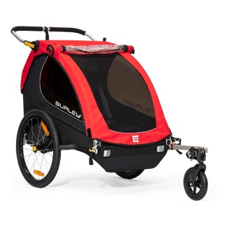 Burley Honey Bee 2 Seat Kids Bike Trailer and Stroller