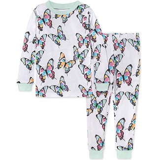 Burt's Bees Baby Baby Girls' Pajamas, 100% Organic Cotton