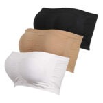 CLANDY Women’s Seamless Bandeau Top